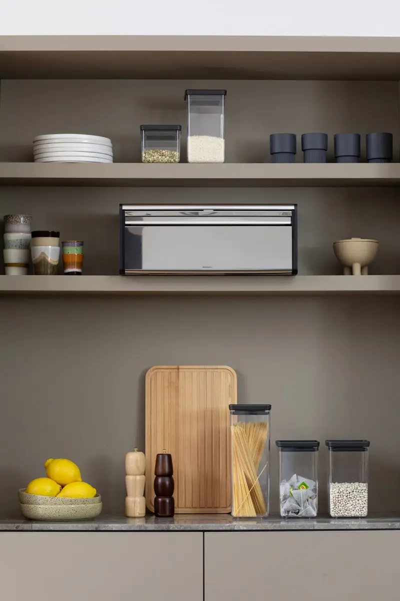 Brabantia Broodtrommel Brilliant Steel 18L