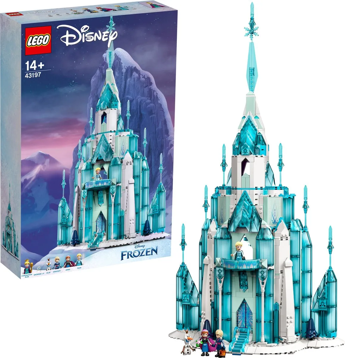 LEGO Disney Frozen 2 Het IJskasteel 43197 - 1709 Stukken