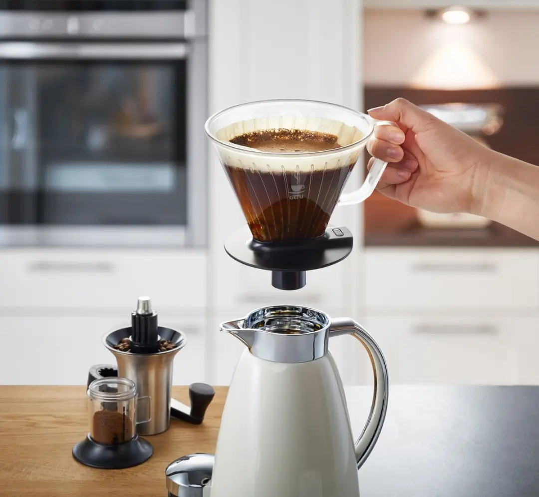 GEFU Fabiano Koffiefilter Maat 4 - Zwart