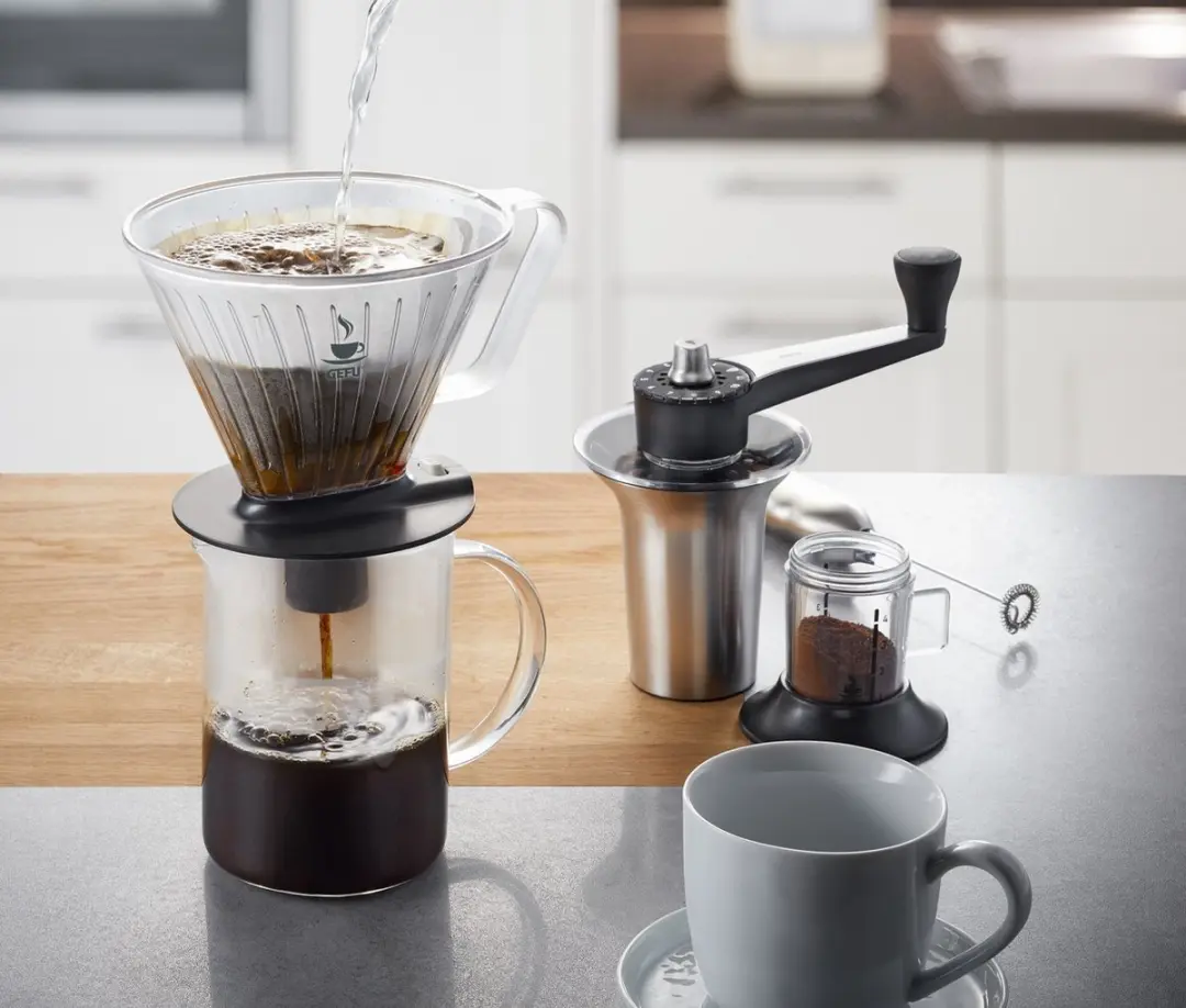 GEFU Fabiano Koffiefilter Maat 4 - Zwart