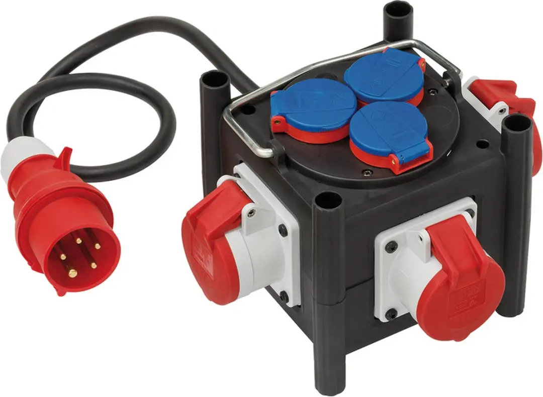 Brennenstuhl 1153680100 Rubberen Stroomverdeler 6x 230V/16A