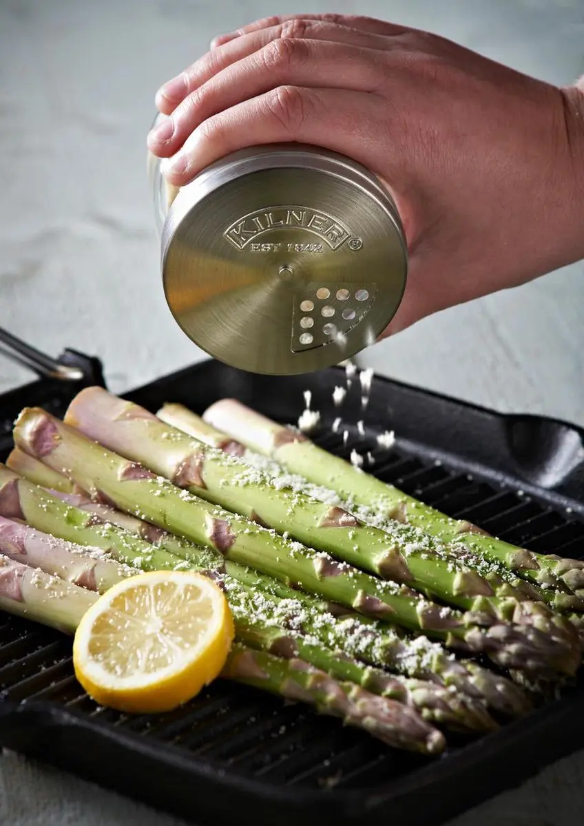 Kilner RAY-0025-404 Strooiset - 8cm - 0,25L - Transparant/Grijs
