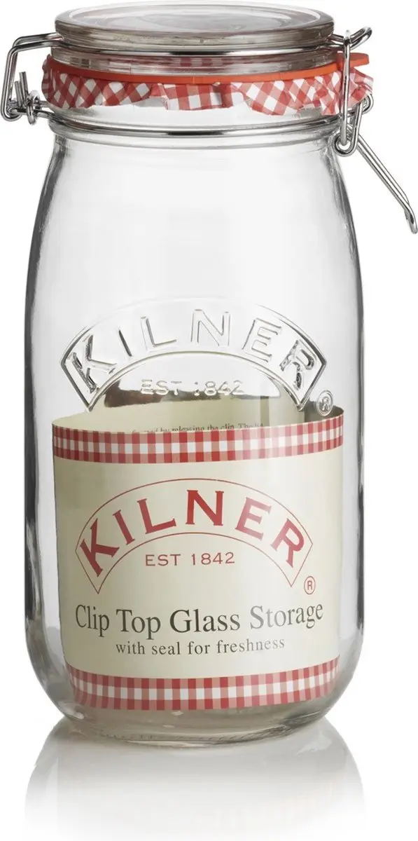Kilner Ronde Weckpot 1,5L - Transparant
