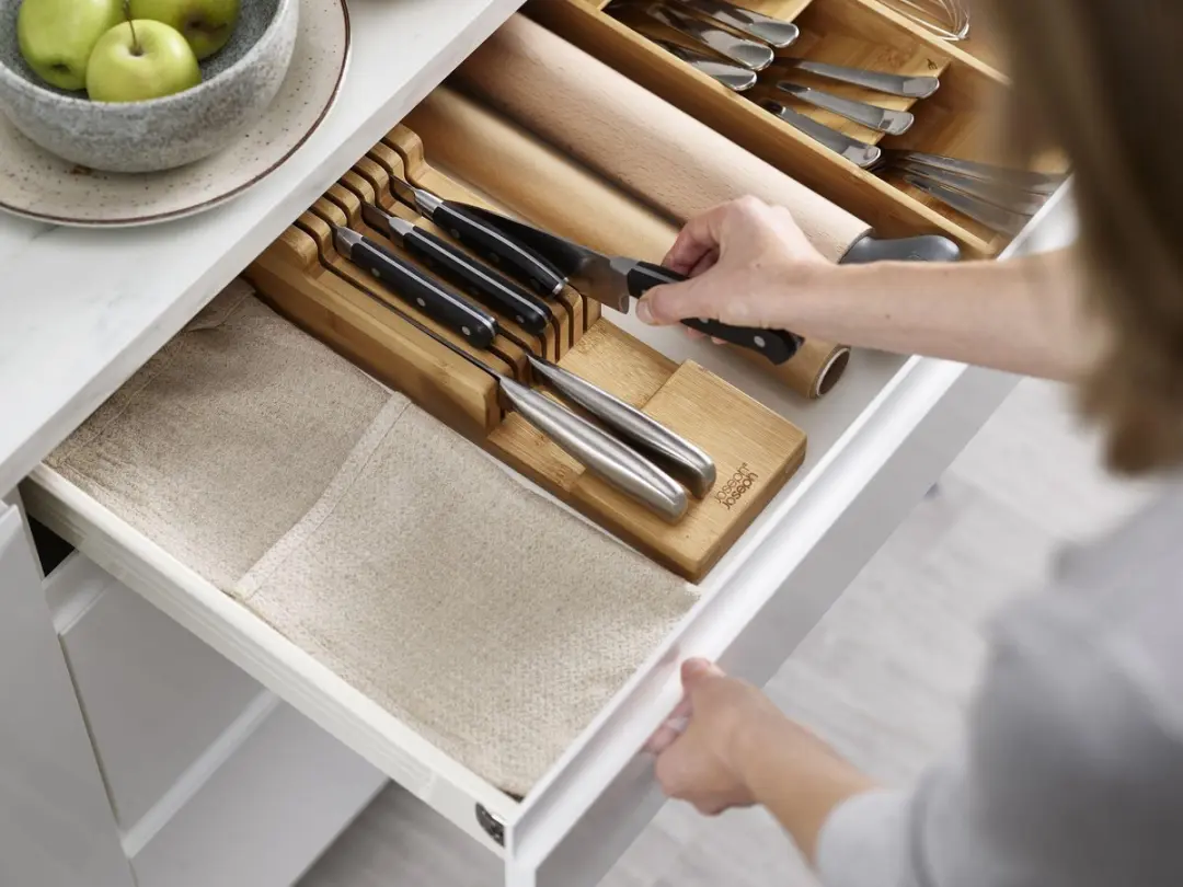 Joseph Joseph DrawerStore Messenorganiser JJ-17JJ002935 - 2 Lagen - Bruin