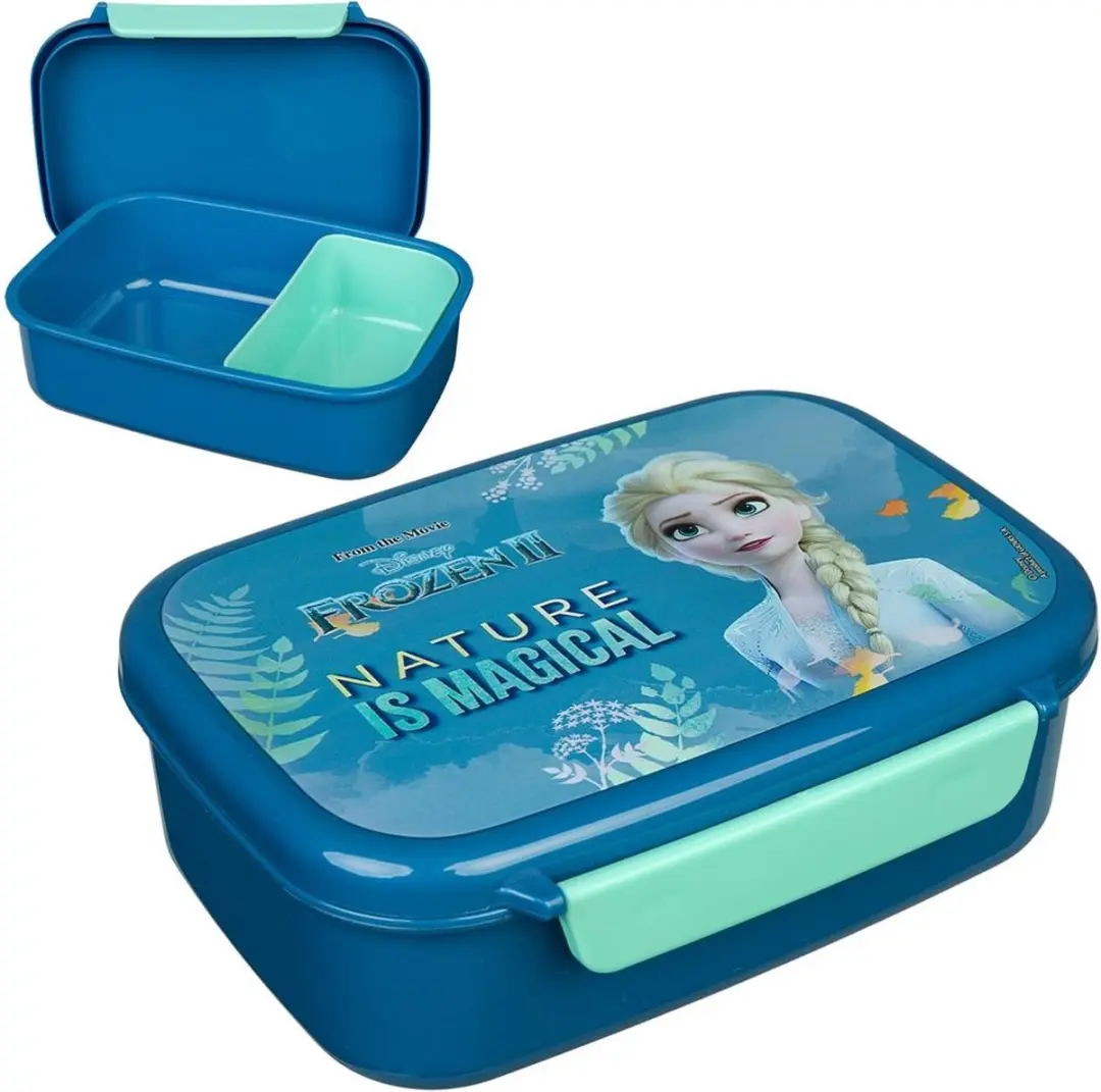 Disney Frozen Broodtrommel FRUW9903 - 0,75L - Roze/Blauw