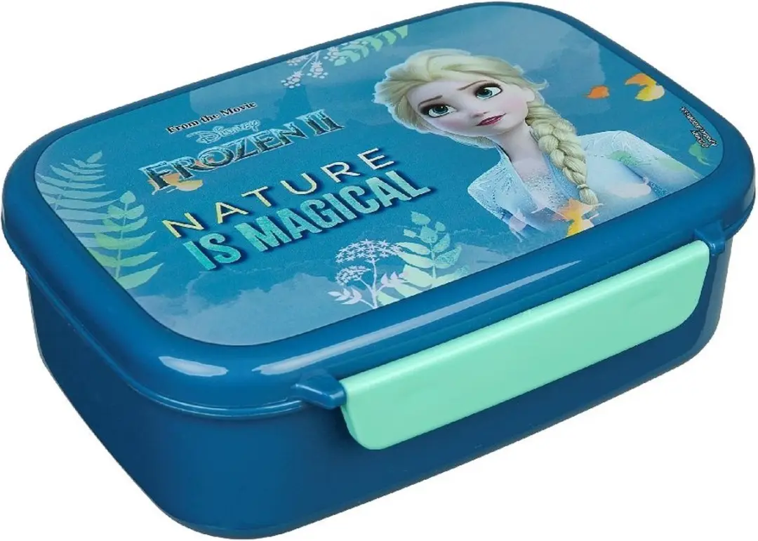 Disney Frozen Broodtrommel FRUW9903 - 0,75L - Roze/Blauw