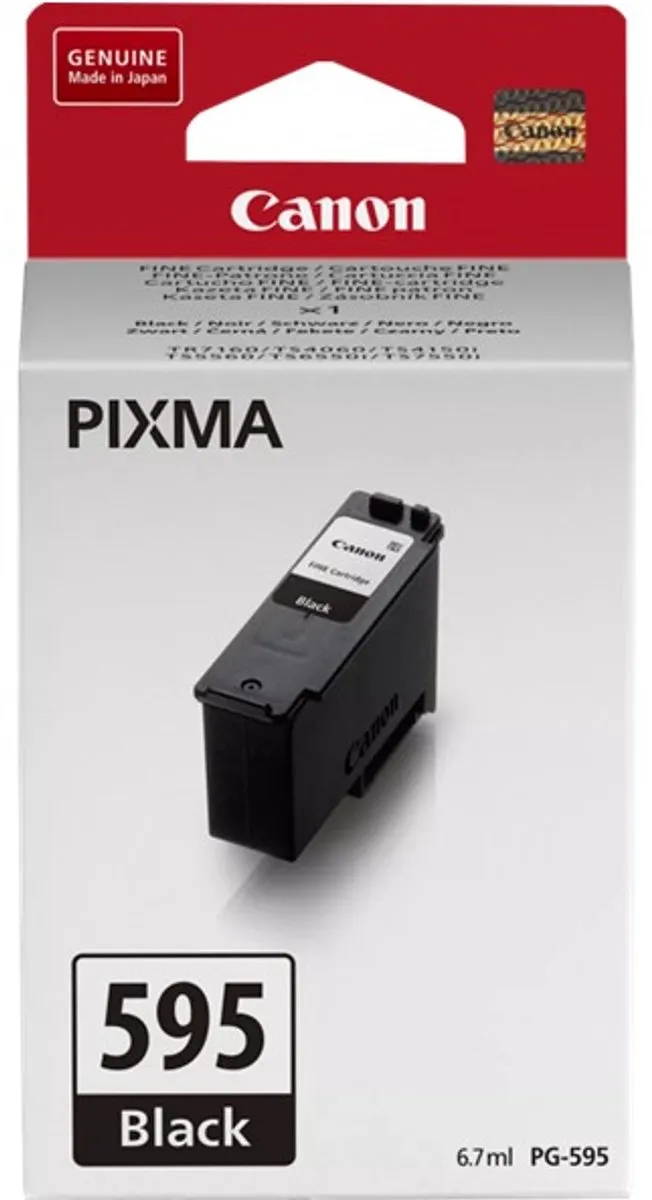 Canon PG-595 Inktcartridge Zwart