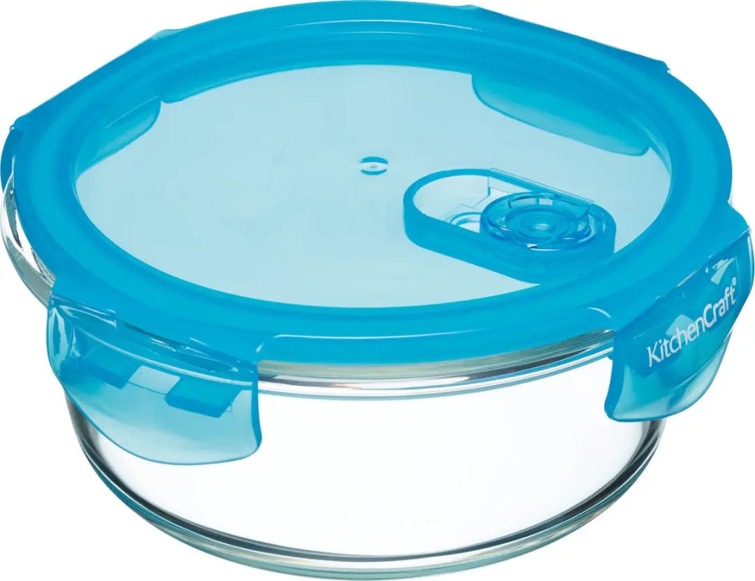 KitchenCraft Glas Voedselcontainer 0.6L