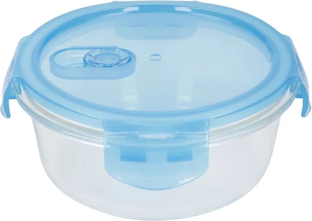 KitchenCraft Glas Voedselcontainer 0.6L - Transparant
