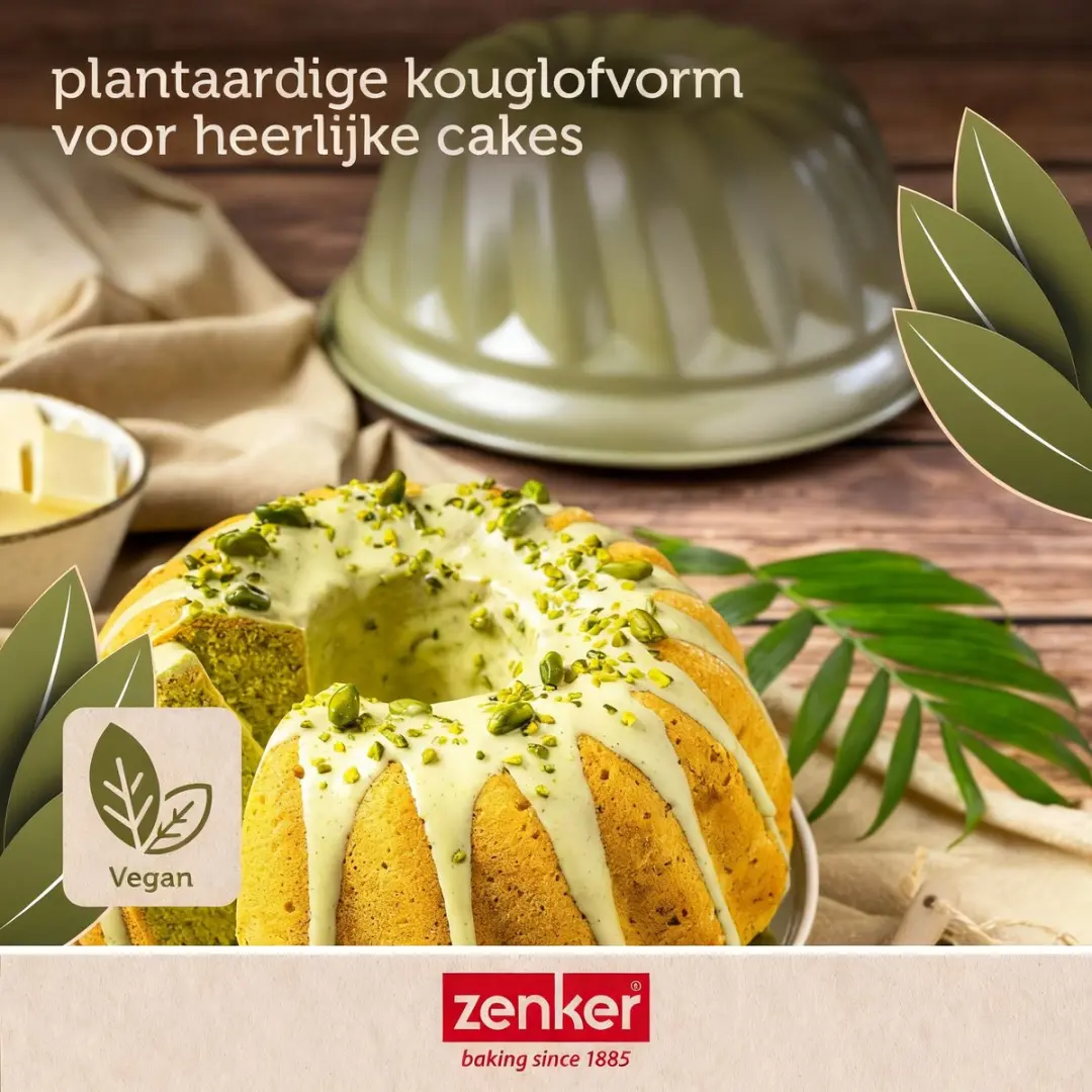 Zenker Green Vision Kouglofvorm 25 cm - Groente