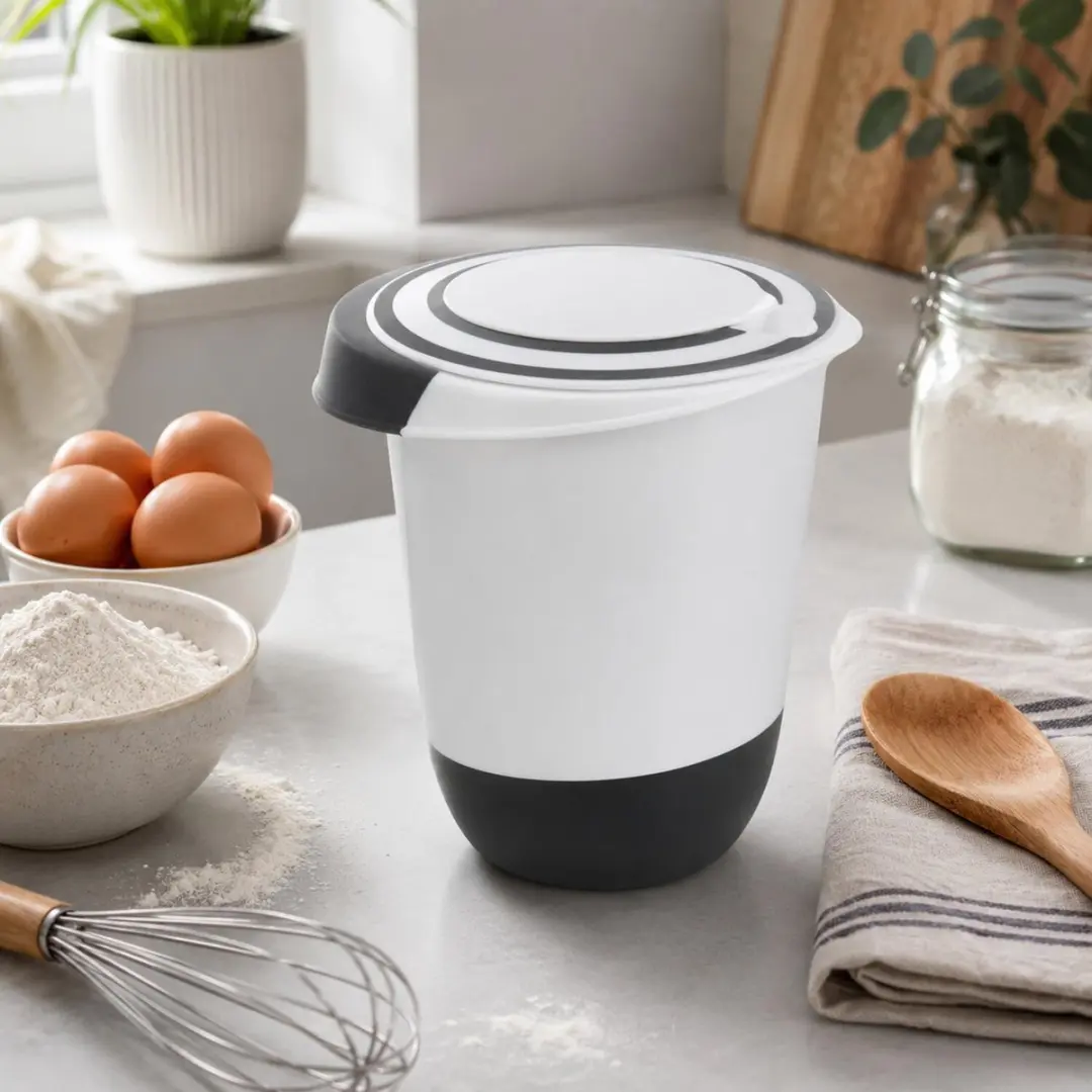Excellent Houseware Beslagkom 1500ml - Zwart