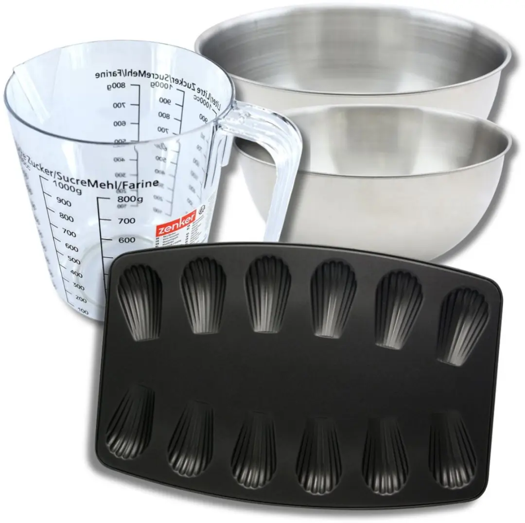 Zenker Bakkersset Madeleines