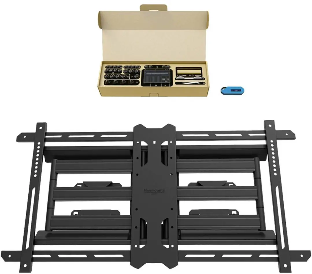 Neomounts WL40S-850BL18 TV-beugel Full Motion 43-86" - Zwart