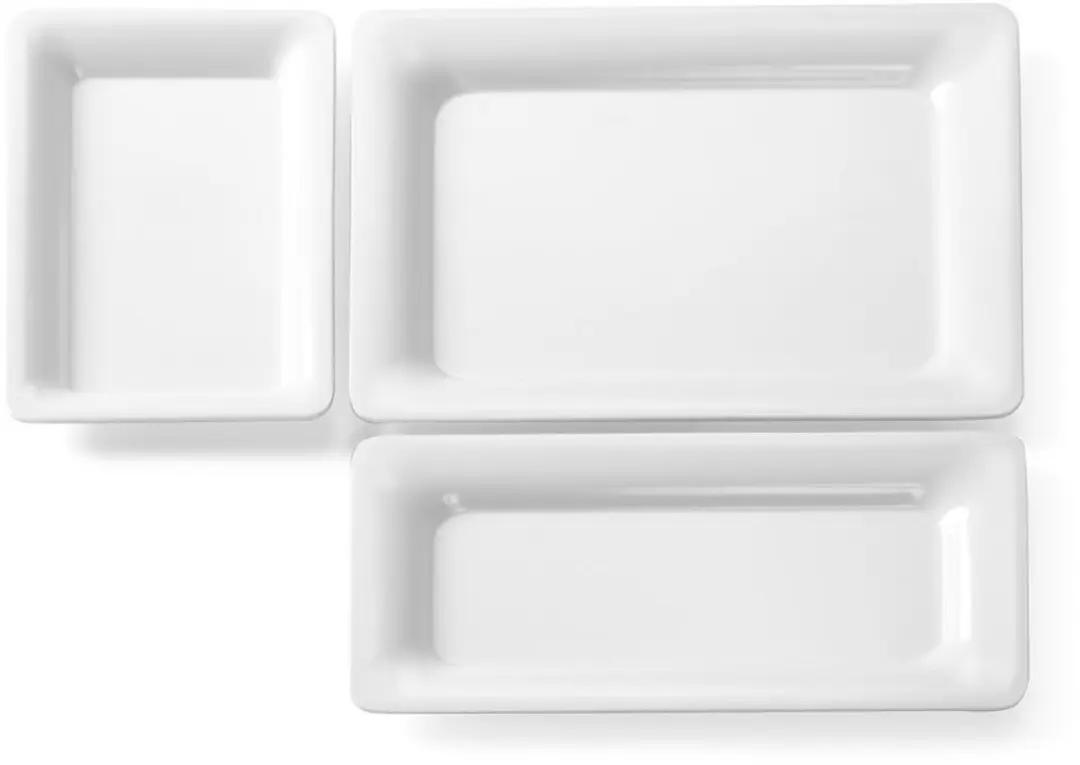 HENDI GN 1/2 Gastronorm Tray Wit - 325x265x20mm