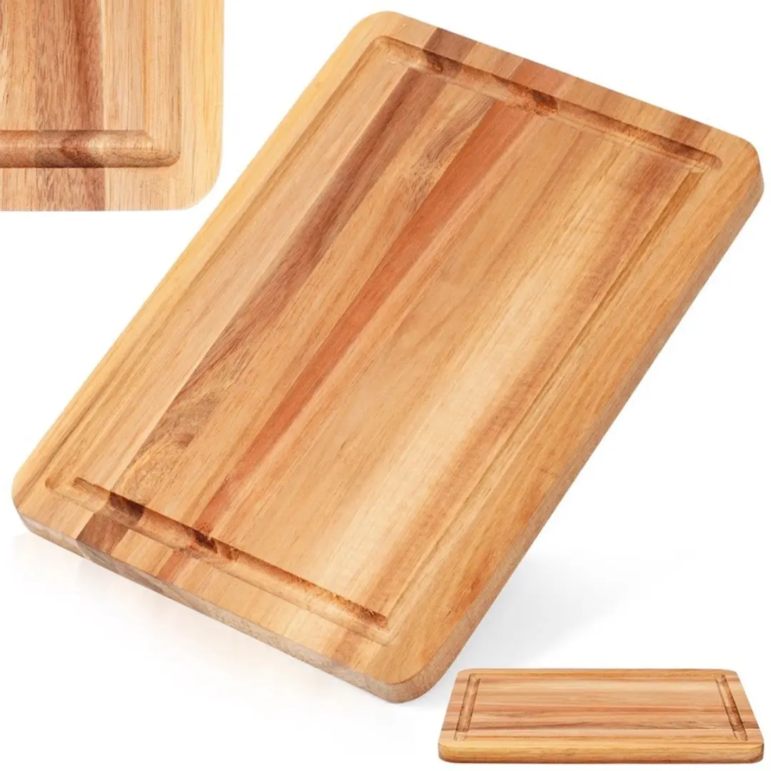 Excellent Houseware Acaciahouten Snijplank 28x20cm - Sapgeul