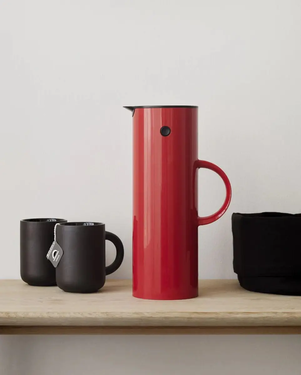 Stelton EM77 Thermoskan 1L - Rood