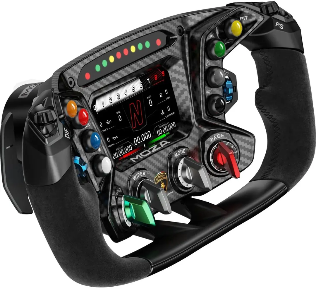 Moza Racing Lamborghini Essenza SCV12 Gamingstuur - afbeelding 6 van 6