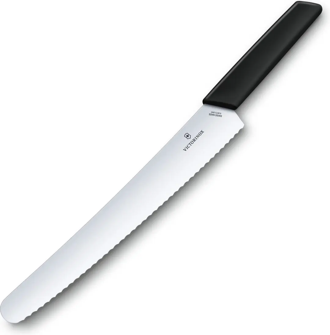 Victorinox Swiss Modern Broodmes 26cm - Zwart