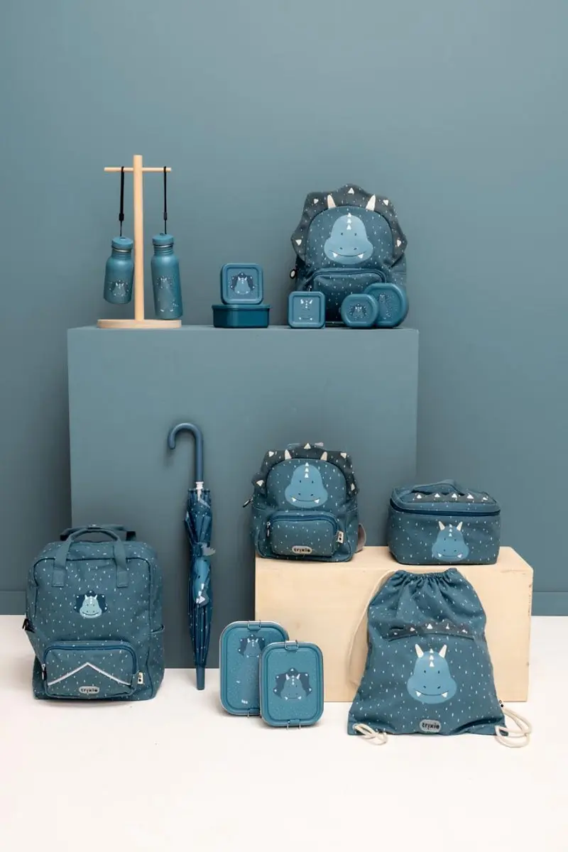 Trixie Brooddoos Mr Triceratops 0,25L - Blauw