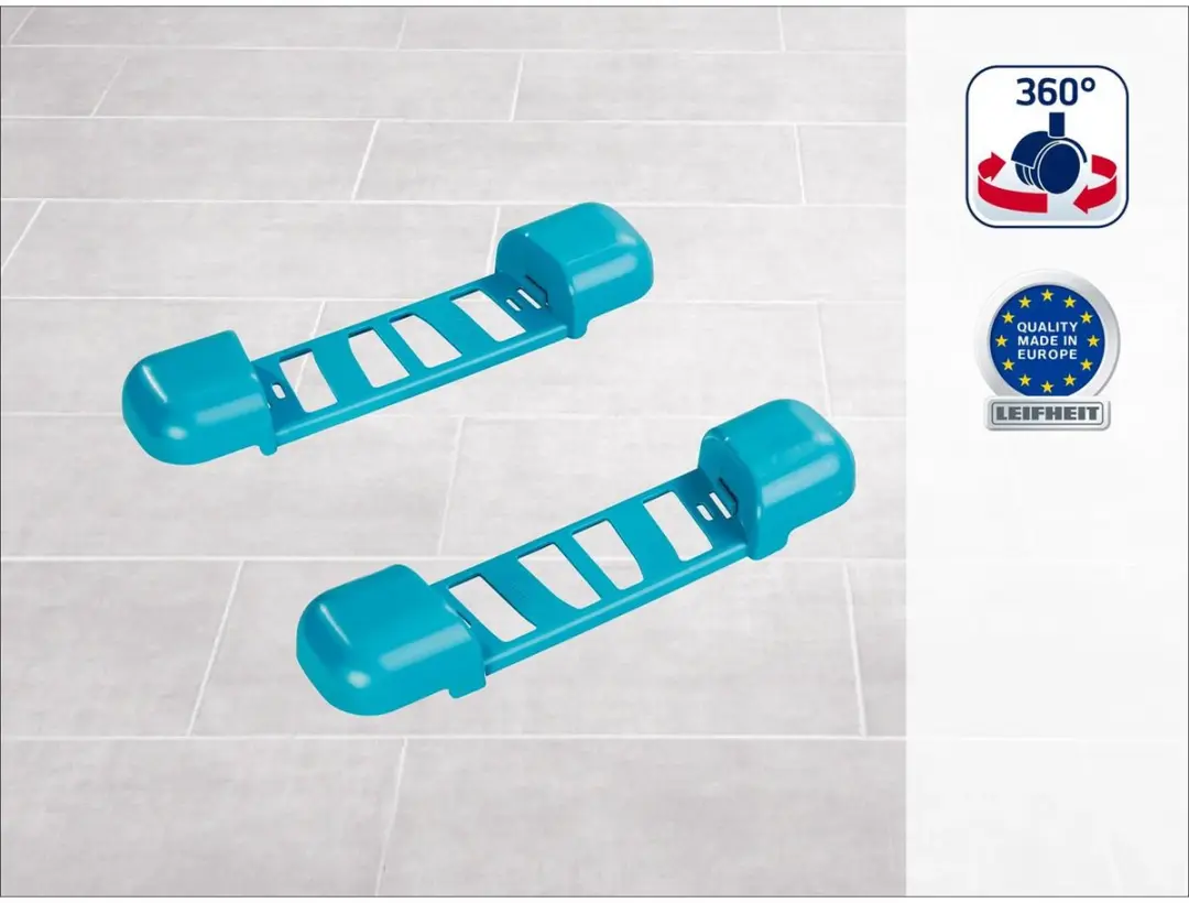 Leifheit Clean Twist Ergo Rolwagen - Turquoise - afbeelding 6 van 6