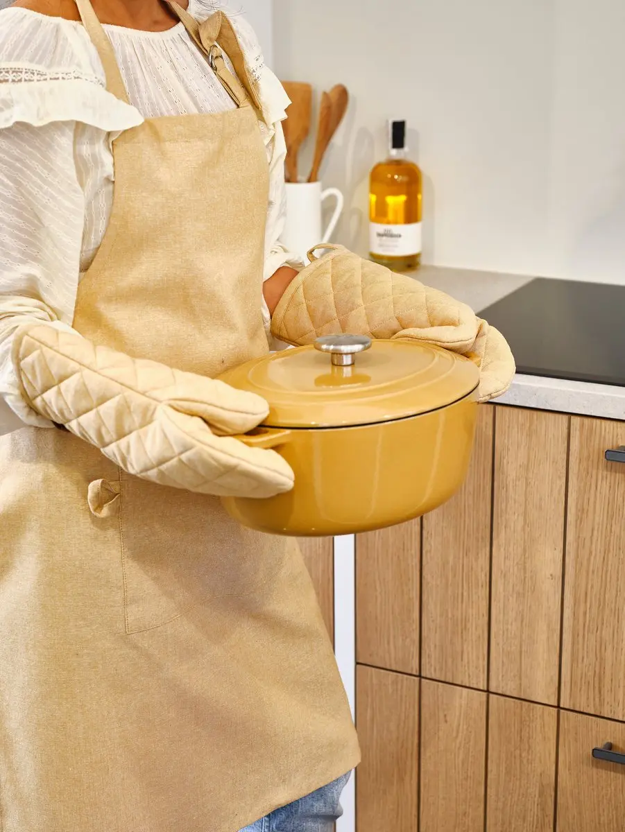 Cosy&Trendy Ovenwant Stoff Amber Gold - 31x15x3cm