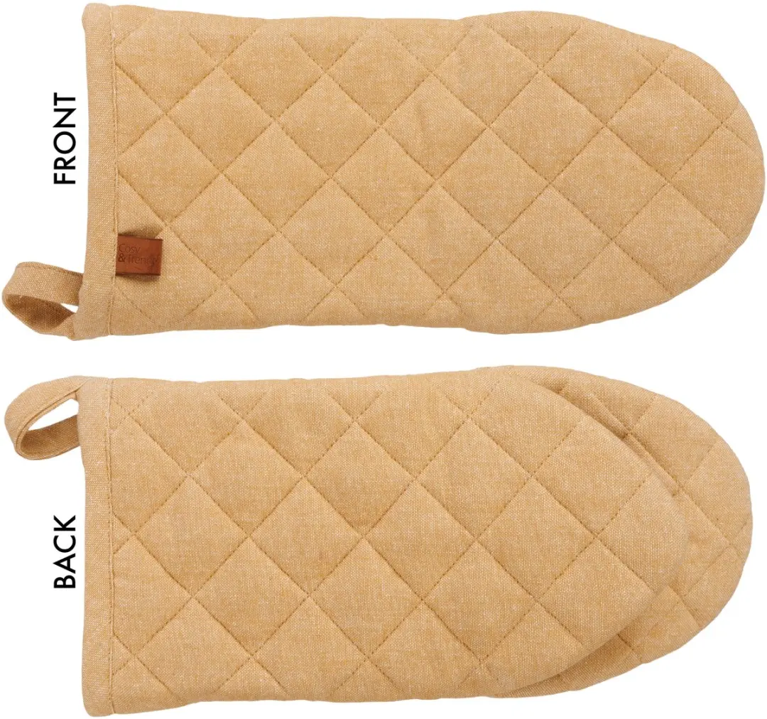 Cosy&Trendy Ovenwant Stoff Amber Gold - 31x15x3cm
