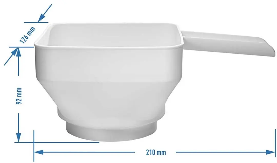 Browin Lejek Keukenaccessoire 0,9L - Wit/Rood