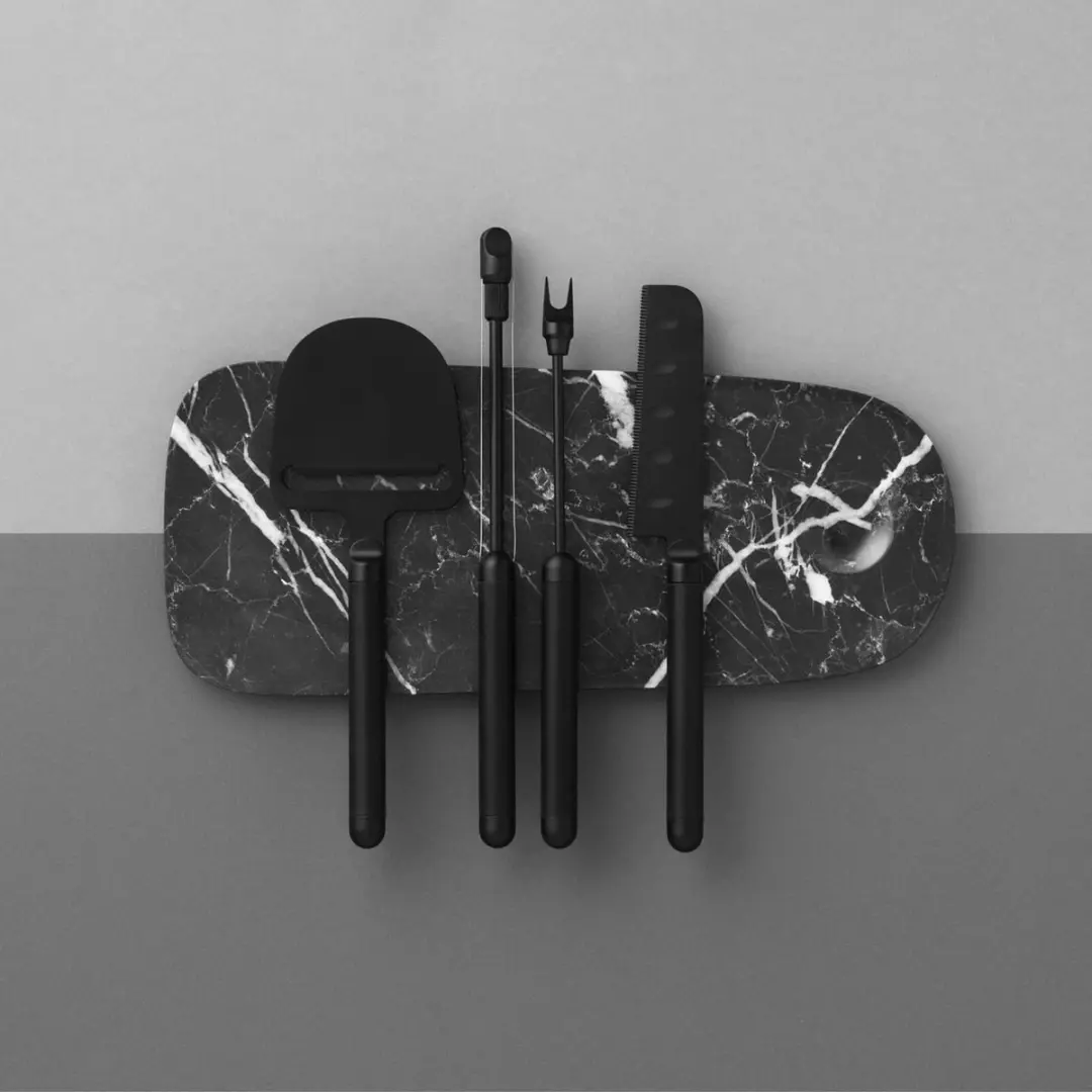 Normann Copenhagen Kiezelkaassnijder - Zwart