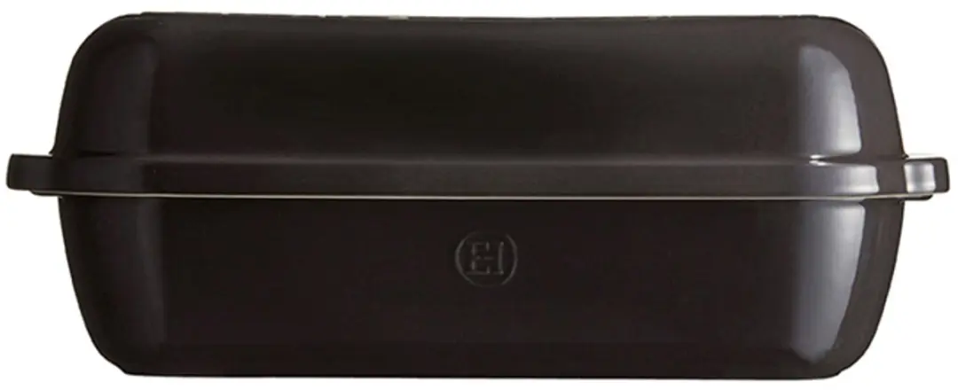 Emile Henry Grand Cru Broodbakvorm - 39x16x15cm - Zwart