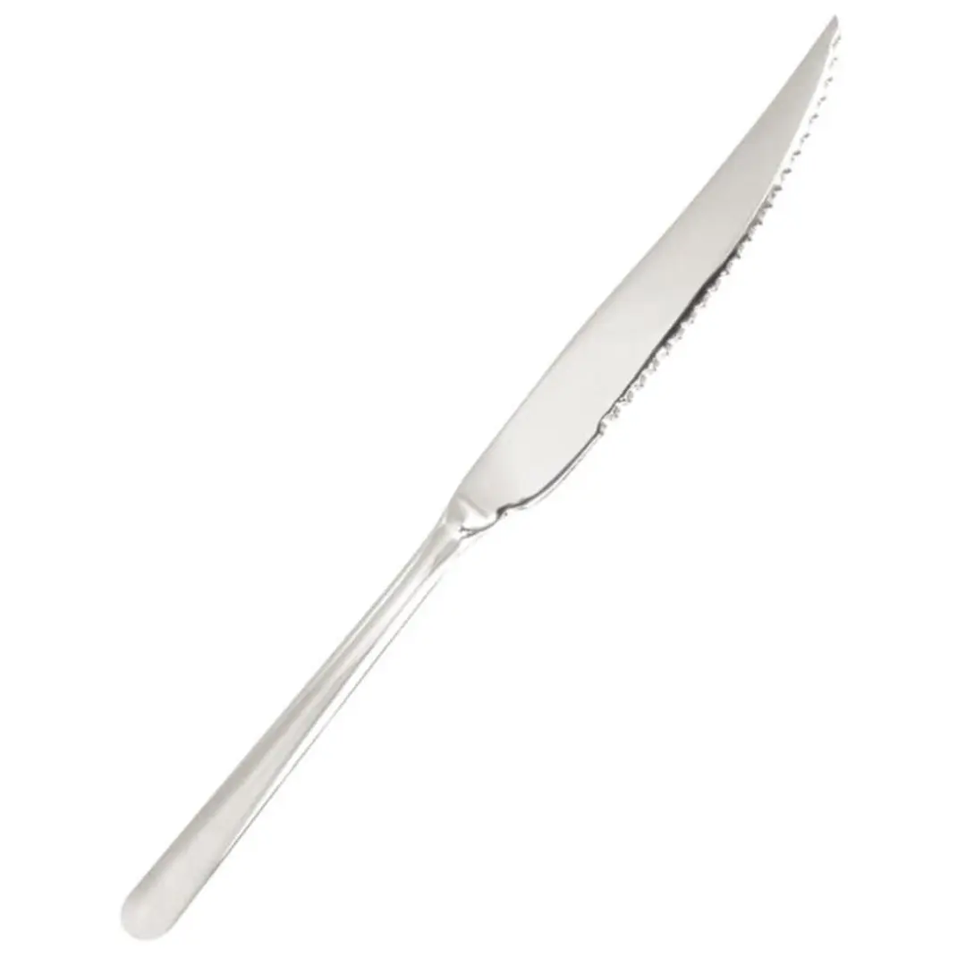 Olympia Steak/Pizzamessen 24cm - 12 Stuks RVS