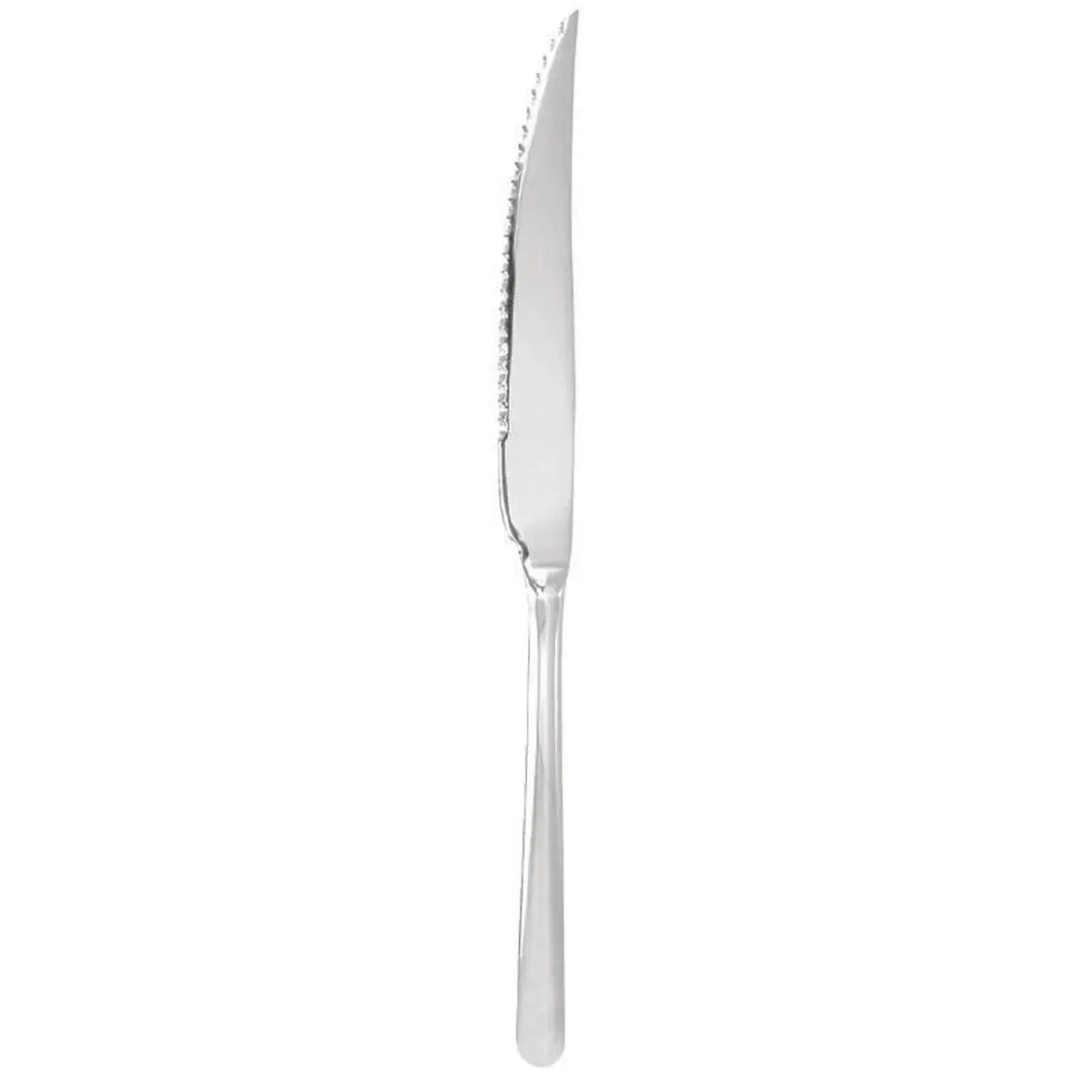Olympia Steak/Pizzamessen 24cm - 12 Stuks RVS