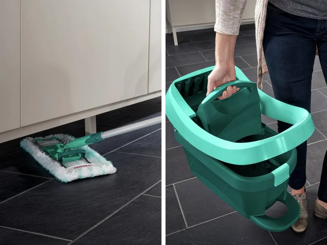 Leifheit Profi XL Vloerwissysteem 42cm - Turquoise/Wit