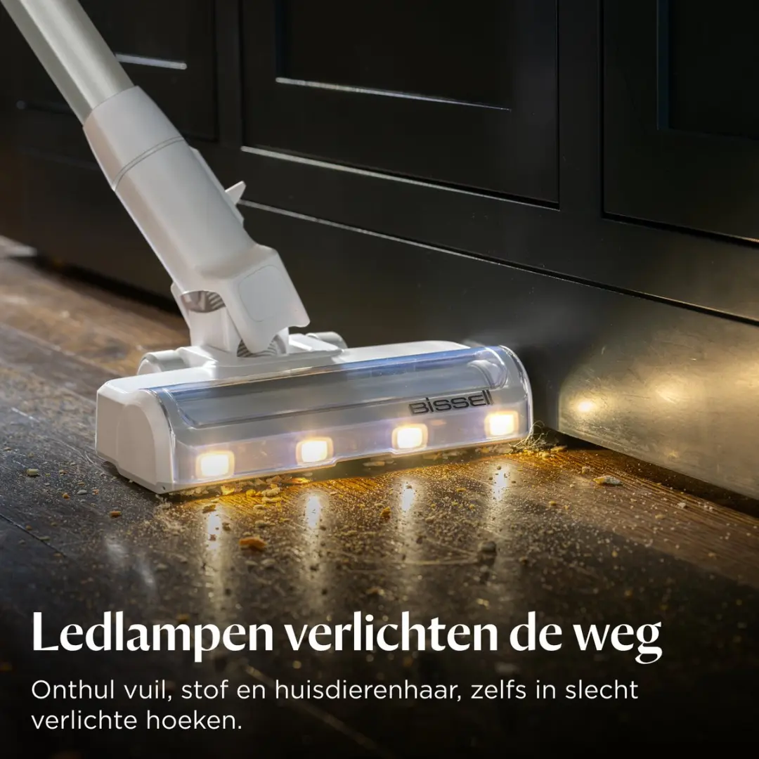 BISSELL PowerClean 4264N Draadloze Steelstofzuiger - 40 Min - HEPA Filter