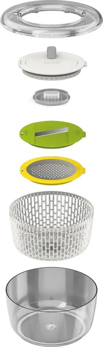 Joseph Joseph Duo Opal Salademaker Set - 3 Functies - Multicolor