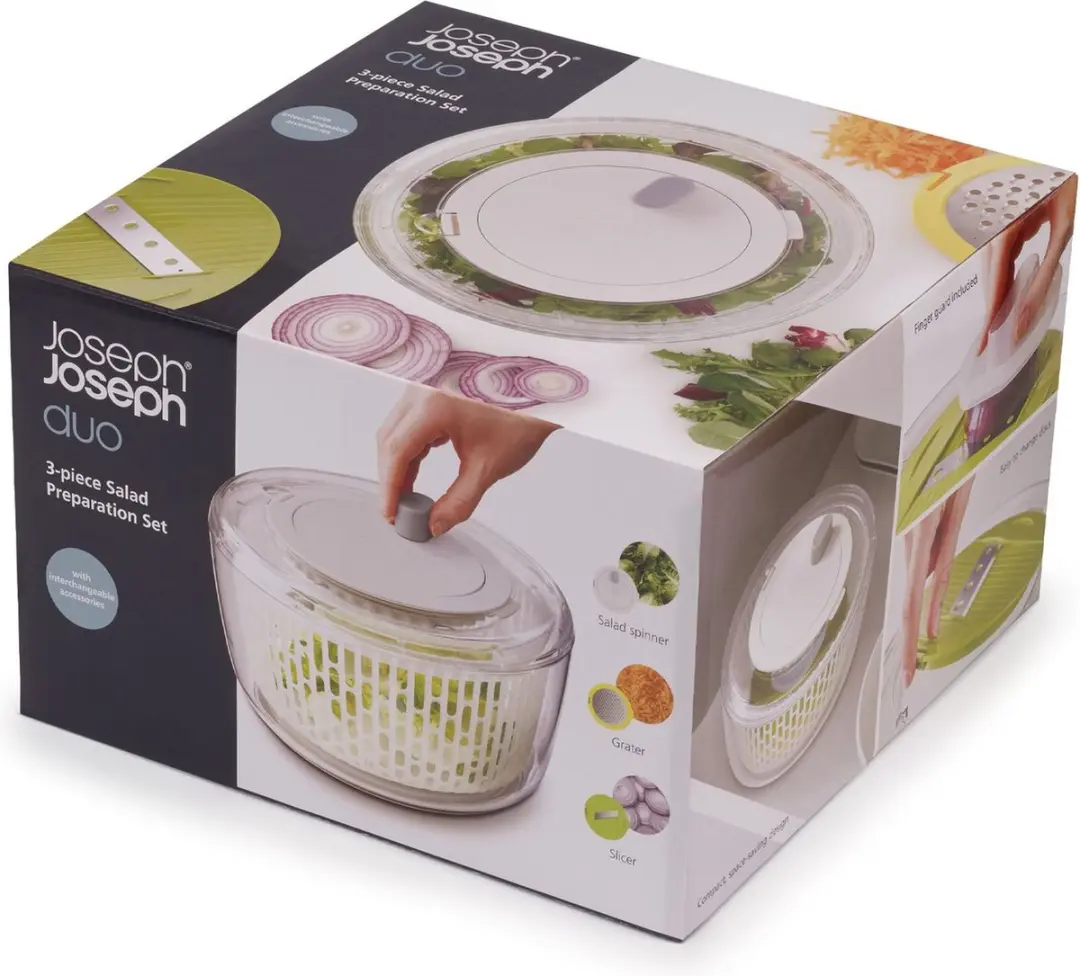 Joseph Joseph Duo Opal Salademaker Set - 3 Functies - Multicolor