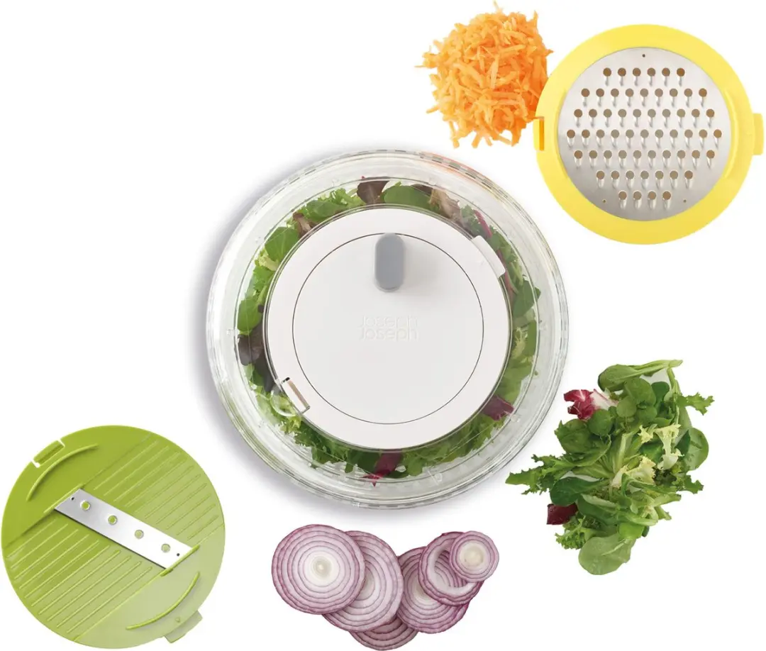 Joseph Joseph Duo Opal Salademaker Set - 3 Functies - Multicolor