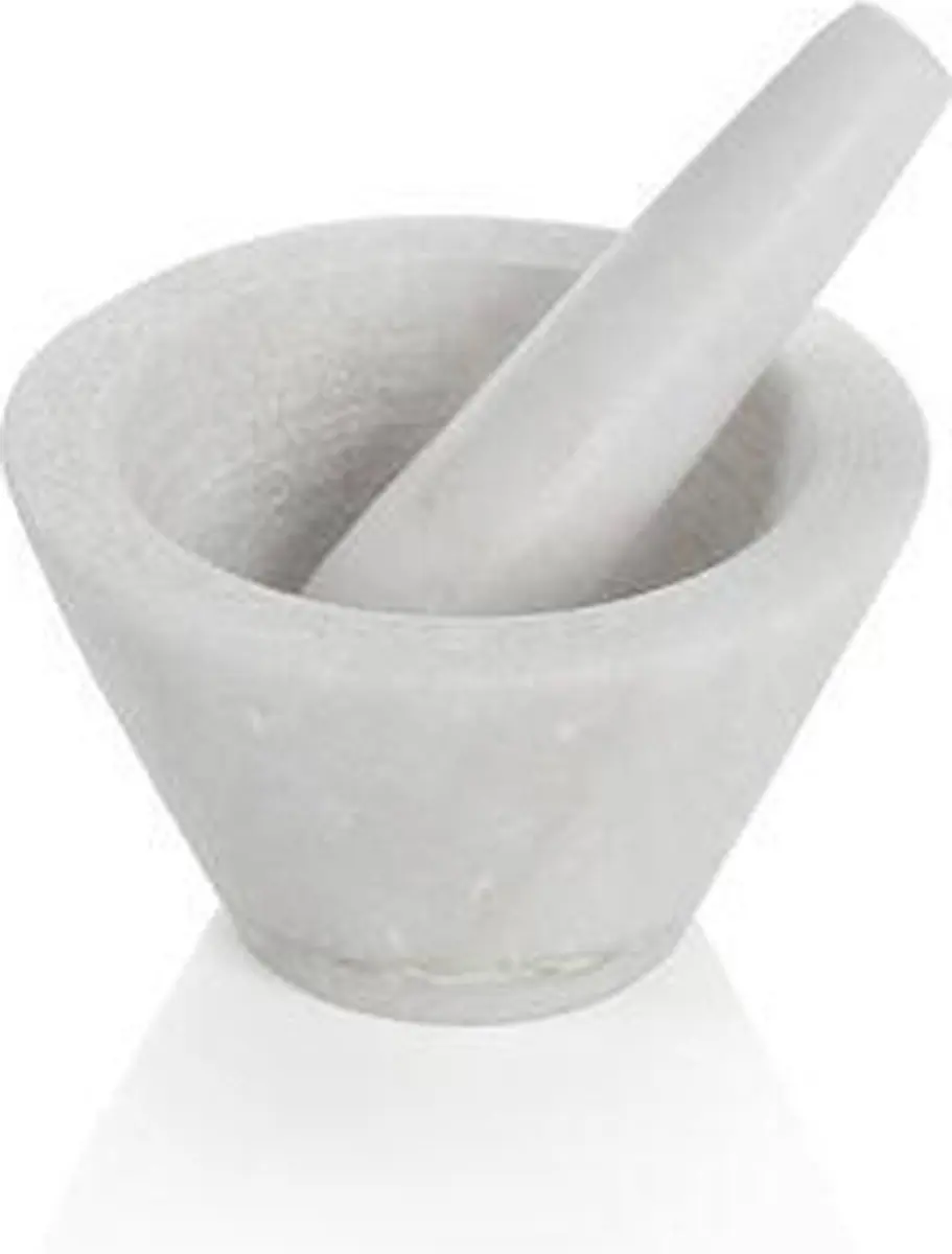 Boska Spicy Marmer Vijzel - ⌀10cm - Wit