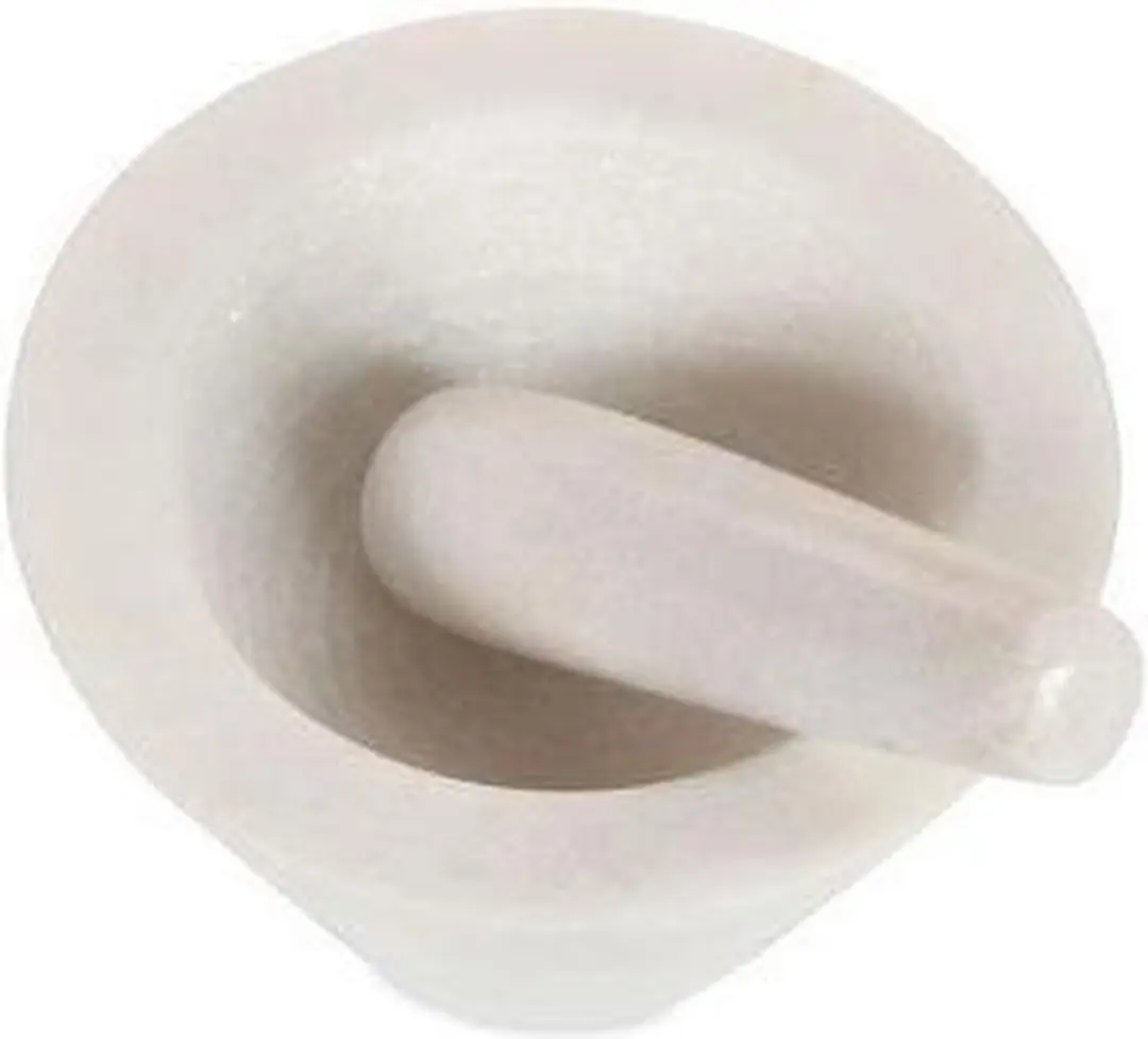 Boska Spicy Marmer Vijzel - ⌀10cm - Wit