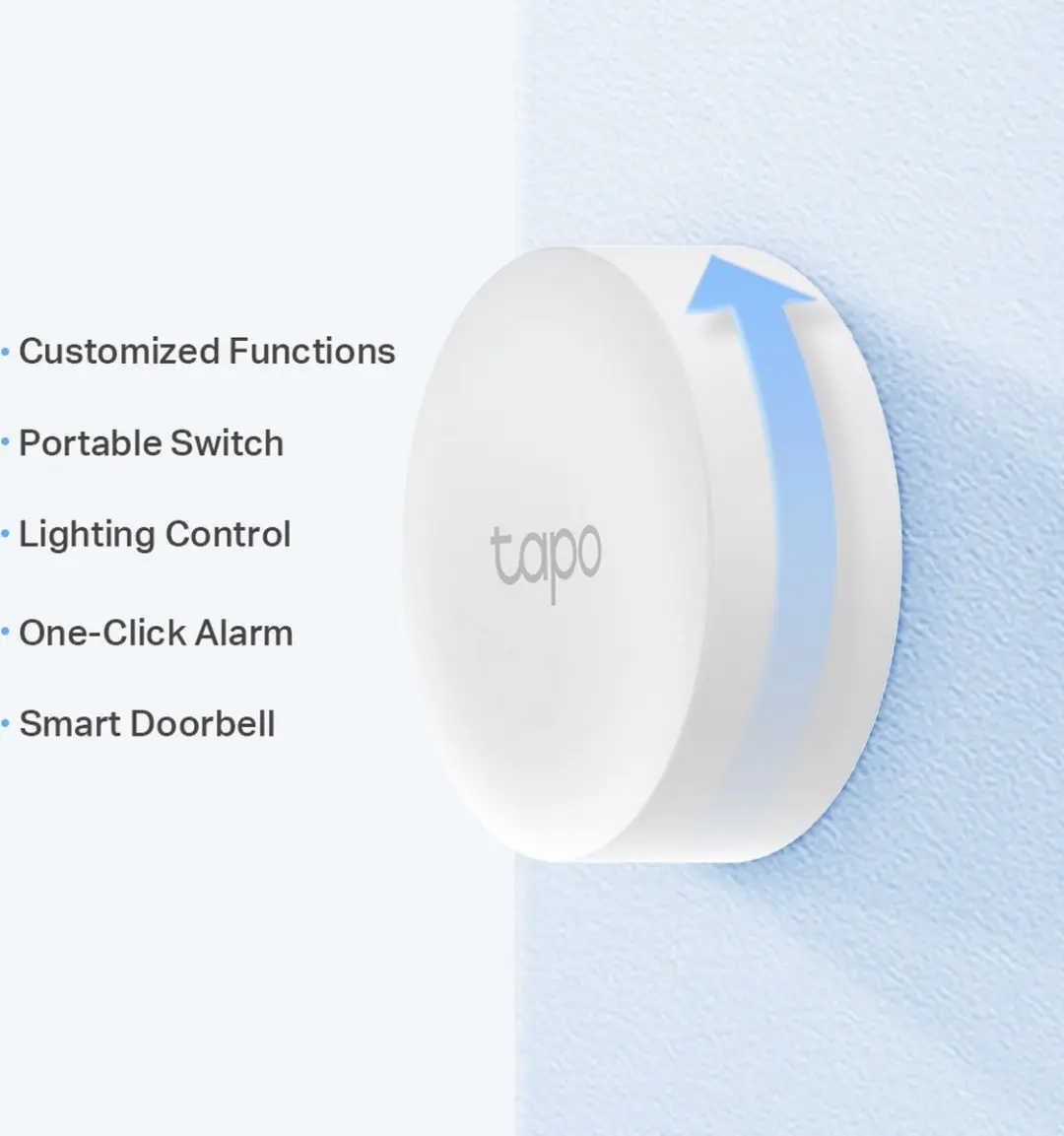 TP-Link Tapo S200B Smart Knop - 72W - Wit - afbeelding 6 van 6