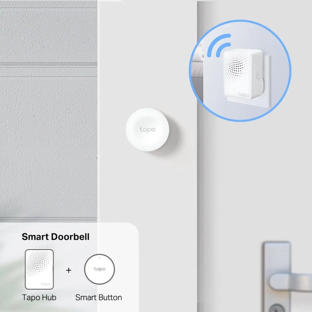 TP-Link Tapo S200B Smart Knop - 72W - Wit