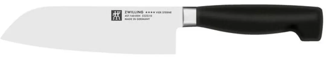 Zwilling Four Star Santokumes 16cm - Zwart/Zilver