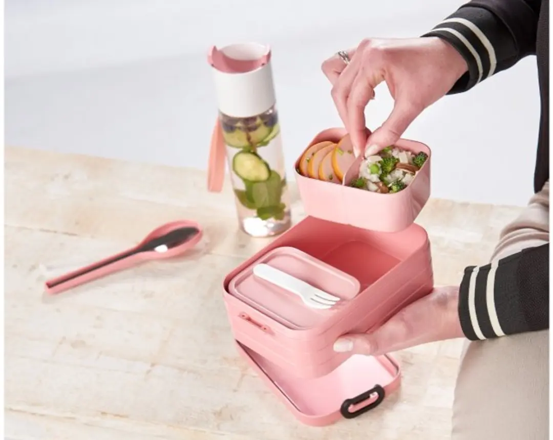 Mepal Bento Lunchbox Midi - 4 Vakken - Nordic Blue - afbeelding 6 van 6