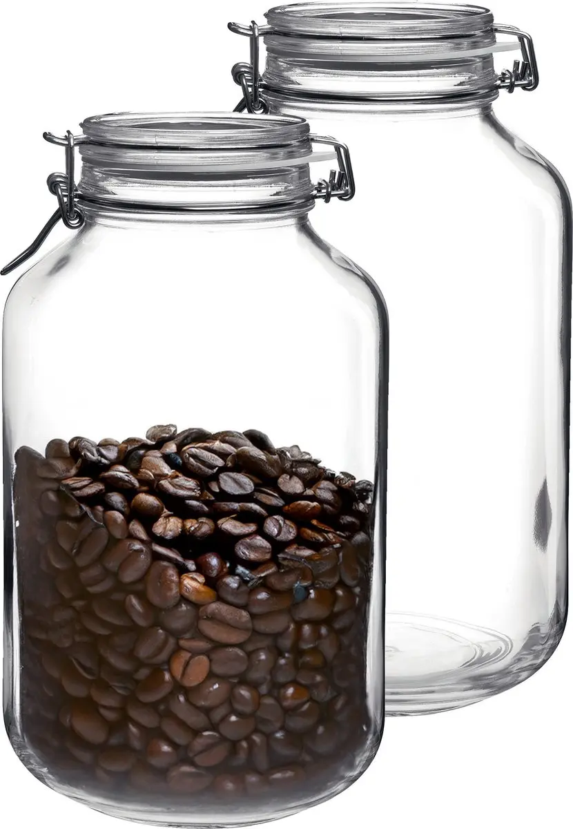 Bormioli Rocco Voorraadpot Glas 4L