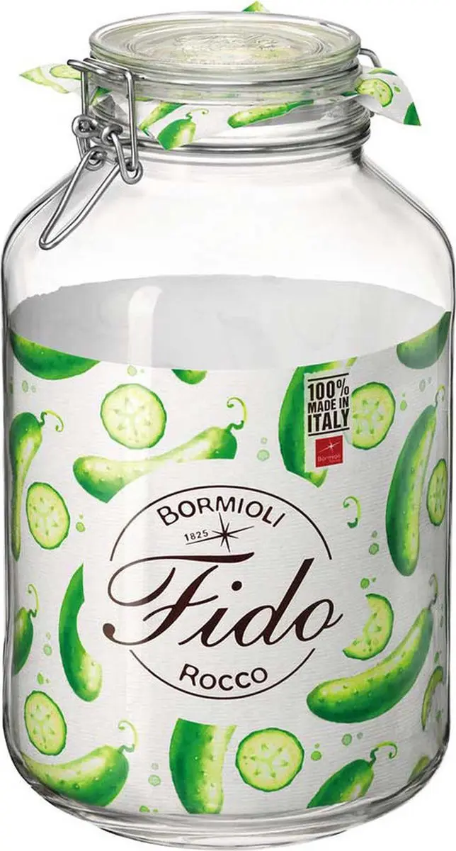 Bormioli Rocco Voorraadpot Glas 4L - 2 Stuks - afbeelding 6 van 6