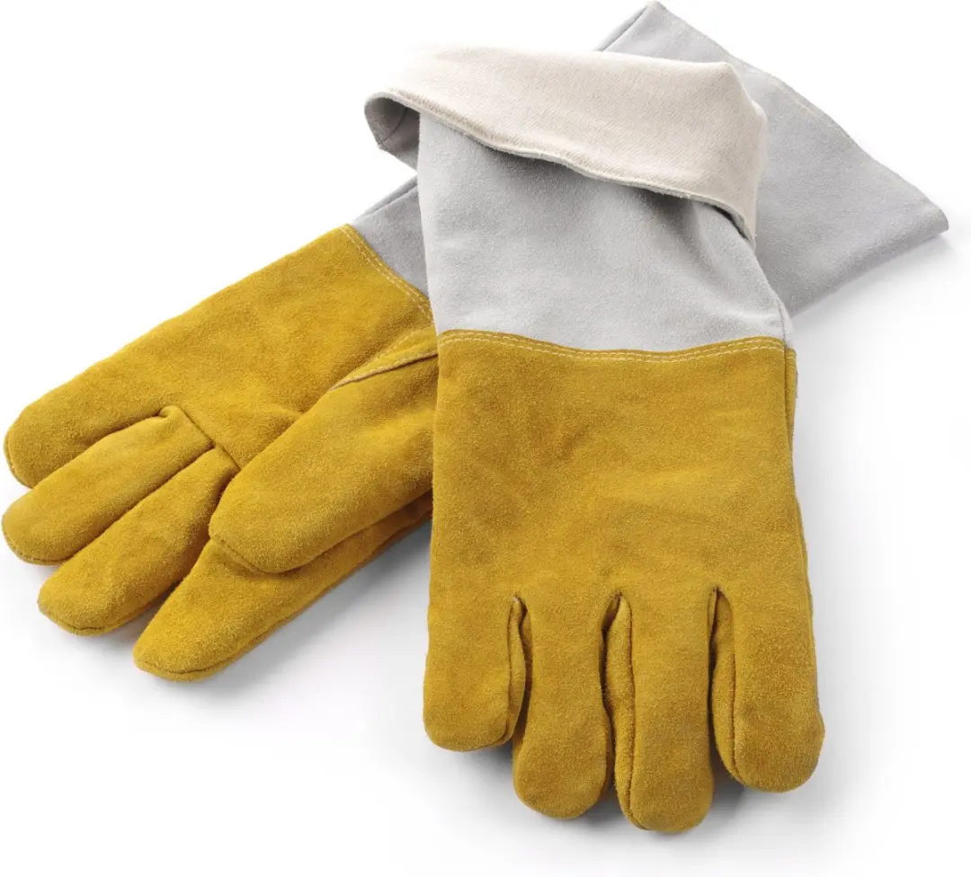 Hendi Hittebestendige Barbecue Handschoenen - 460mm - Geel