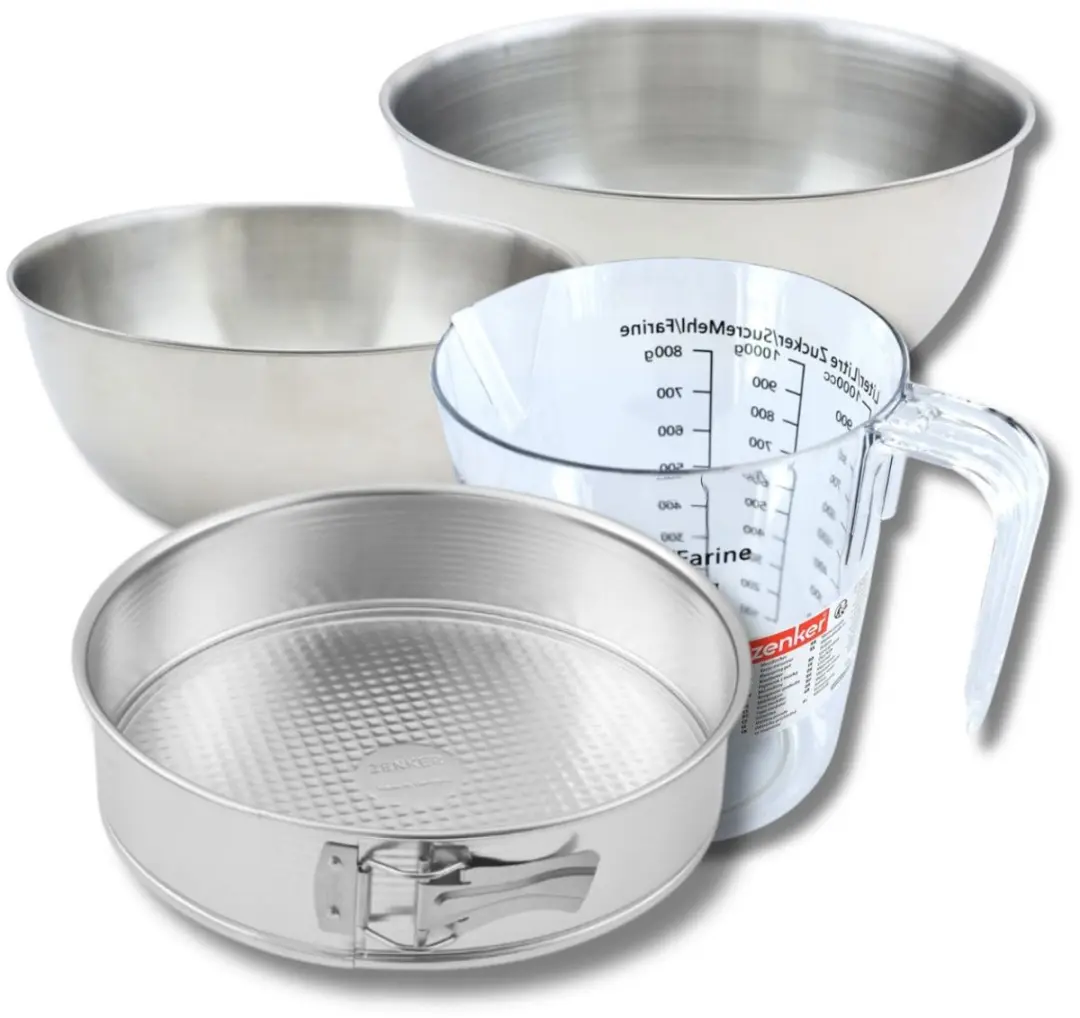 Zenker Bakset met Springvorm 26,3cm