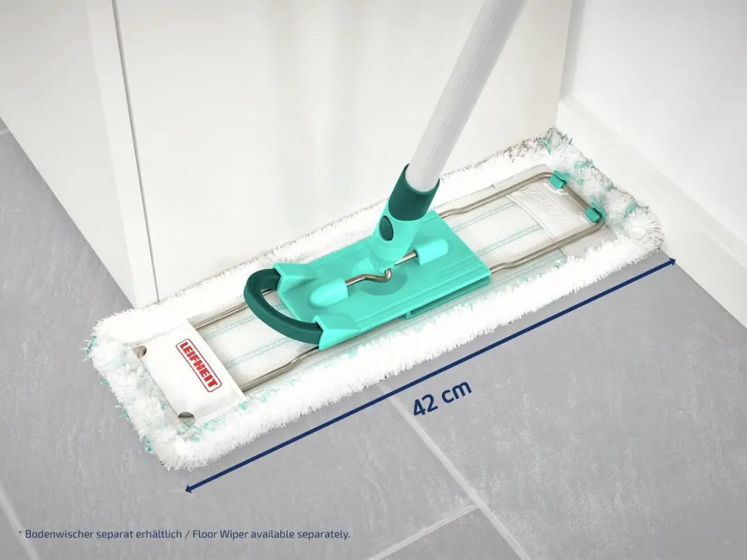 Leifheit Profi Overtrekset 3-delig - 42cm - Wit/Turquoise - afbeelding 6 van 6