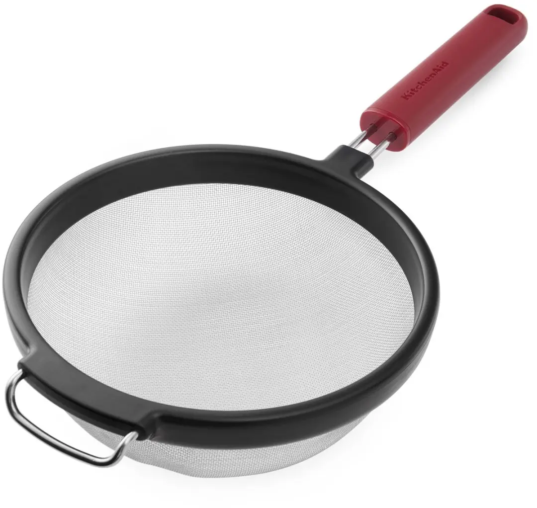 KitchenAid Zeef 17cm Rood