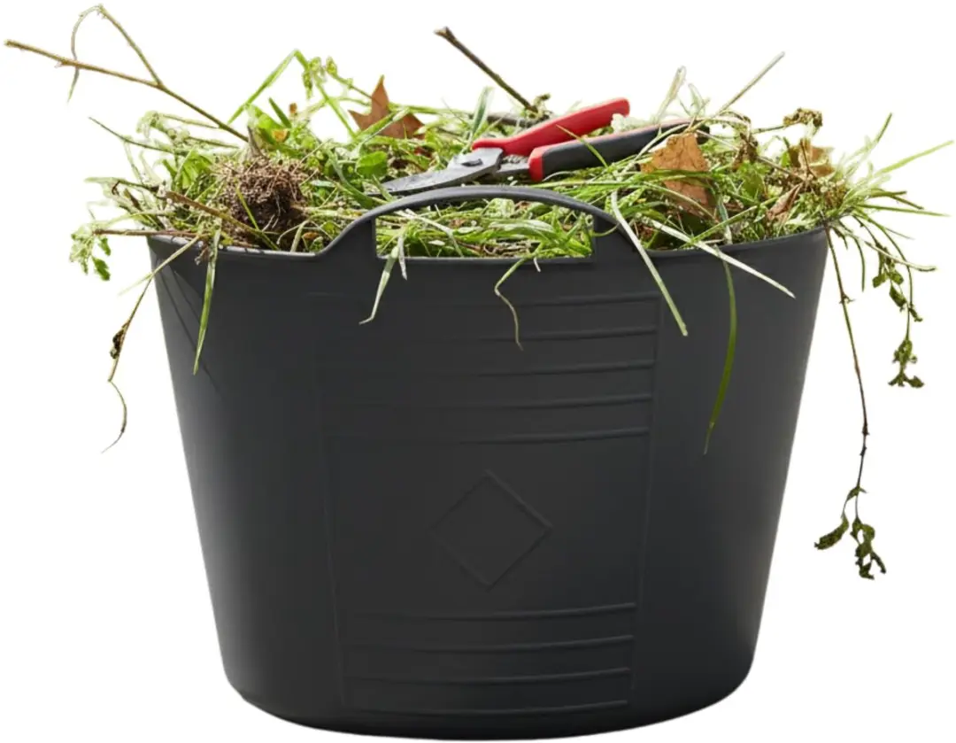 Excellent Houseware Flexibele Kuip 15L - Antraciet