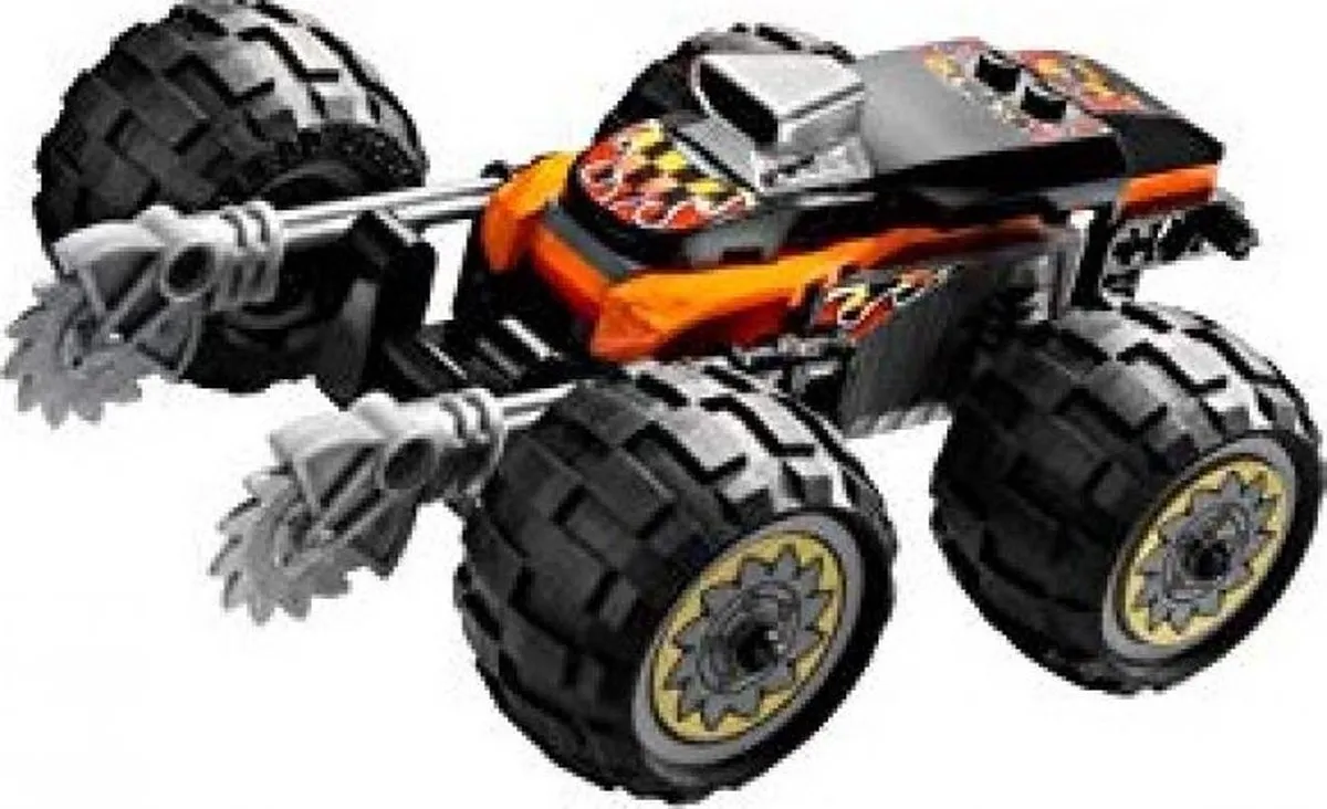 LEGO Racers 8648 - 64 Stukken - Oranje